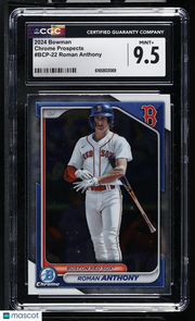 2024 Bowman Roman Anthony Chrome Prospects #BCP-22 CGC 9.5