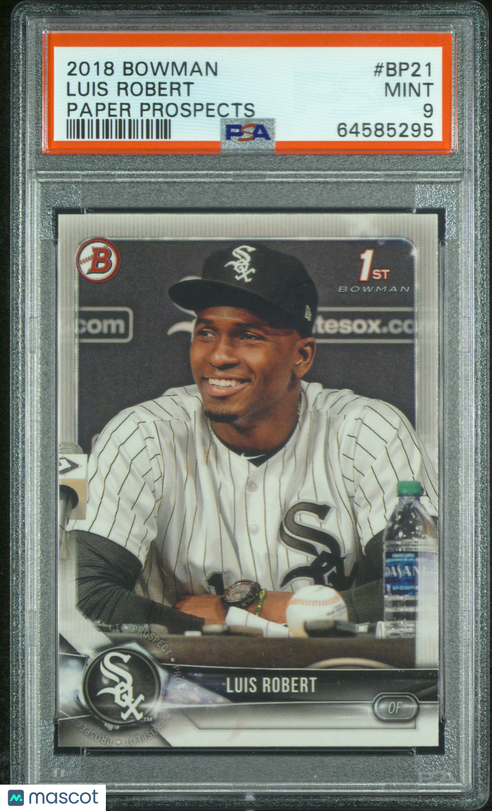 2018 Bowman Paper Prospects Luis Robert #BP21 PSA 9