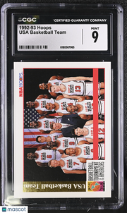 1992-93 Hoops USA Basketball Team CGC 9