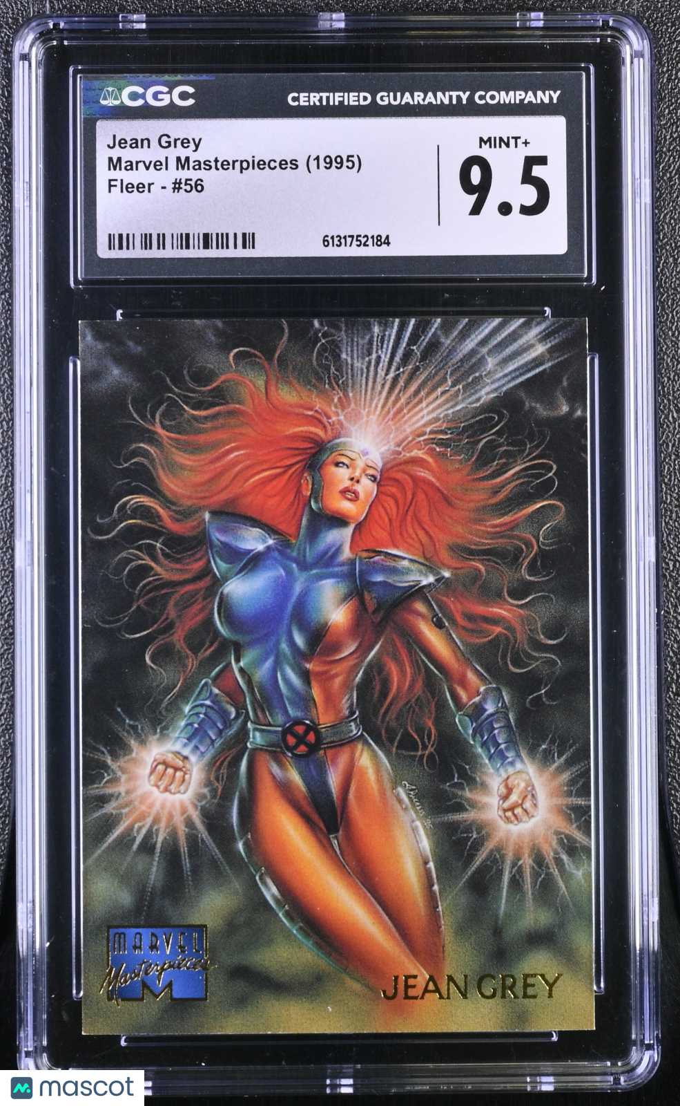 1995 Fleer Marvel Masterpieces Jean Grey #56 CGC 9.5