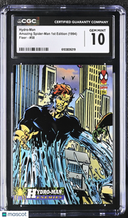 1994 Fleer Amazing Spider-Man Hydro-Man #58 CGC 10