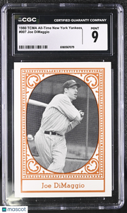 1980 Tcma All-Time New York Yankees Joe DiMaggio #007 CGC 9 New York Yankees