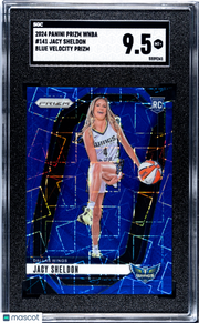 2024 Panini Prizm Wnba Jacy Sheldon Blue Velocity #141 SGC 9.5 Dallas Wings