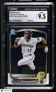 2025 Bowman Konnor Griffin #BCP-86 Chrome Prospects CGC 9.5