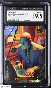 1994 Fleer Marvel Masterpieces Professor X #90 CGC 9.5