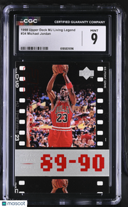 1998 Upper Deck MJ Living Legend Michael Jordan #34 CGC 9 Chicago Bulls