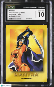 1993 Other Comic Art Ultraverse Mantra Rookie Card #R9 CGC 10
