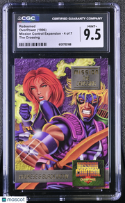 1996 Overpower Mission Control Expansion Redeemed The Crossing CGC 9.5 #4 of 7