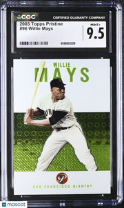 2003 Topps Pristine Willie Mays #96 CGC 9.5 San Francisco Giants