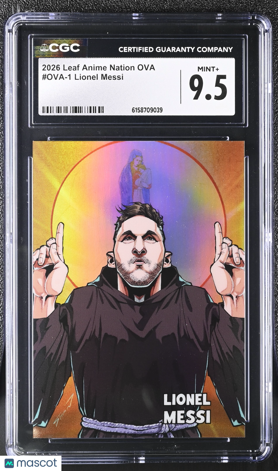 2026 Leaf Anime Nation Ova Lionel Messi #OVA-1 CGC 9.5