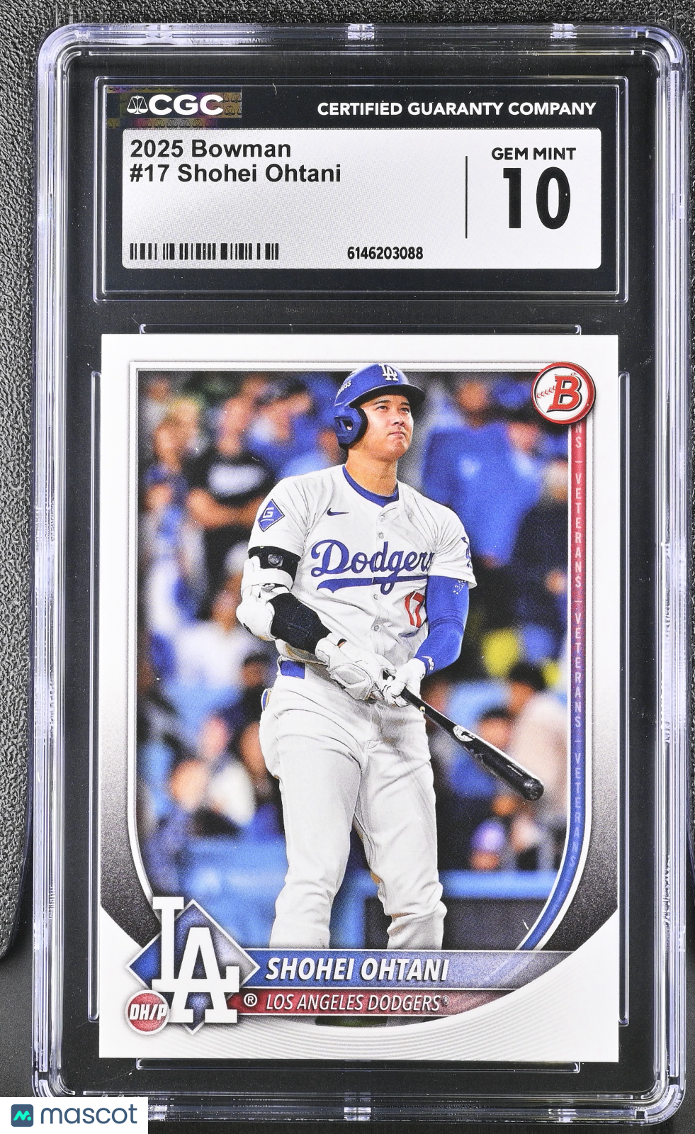 2025 Bowman Shohei Ohtani #17 CGC 10 Los Angeles Dodgers
