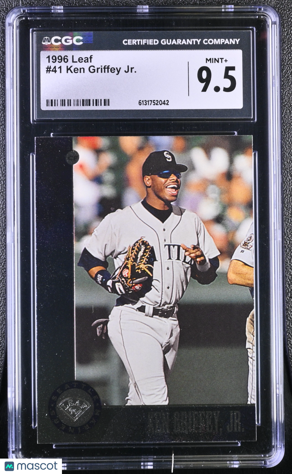 1996 Leaf Ken Griffey Jr. #41 CGC 9.5 Seattle Mariners