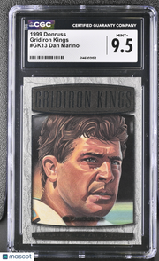1999 Donruss Dan Marino 2783/5000 Gridiron Kings #GK13 CGC 9.5 Miami Dolphins