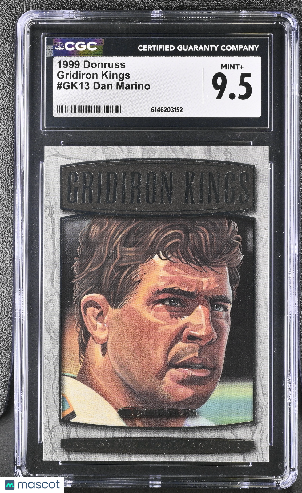 1999 Donruss Dan Marino 2783/5000 Gridiron Kings #GK13 CGC 9.5 Miami Dolphins
