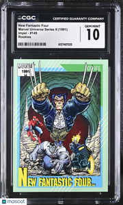 1991 Impel Marvel Universe Series II New Fantastic Four #149 Rookies CGC 10