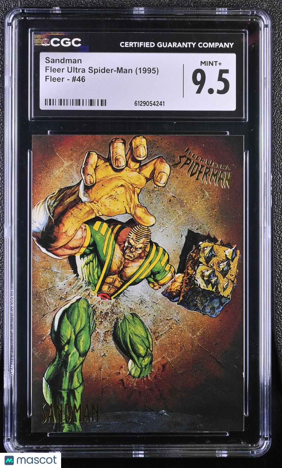 1995 Fleer Ultra Spider-Man Sandman #46 CGC 9.5