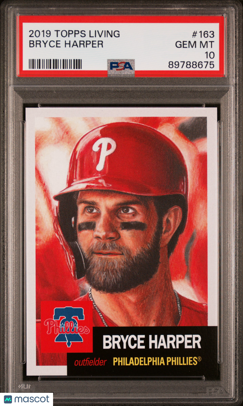 2019 Topps Living Bryce Harper #163 PSA 10 Philadelphia Phillies