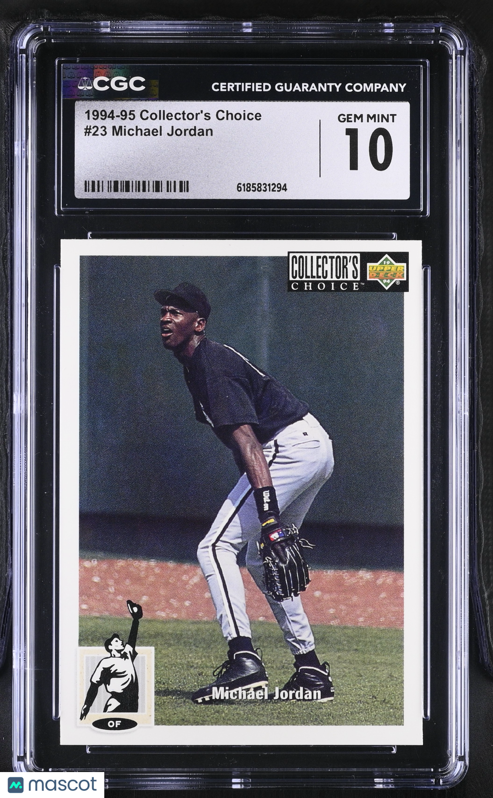 1994-95 Collector's Choice Michael Jordan #23 CGC 10 Chicago White Sox