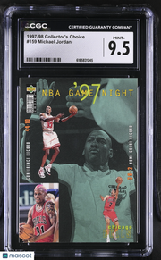1997-98 Collector's Choice Chicago Bulls #159 CGC 9.5