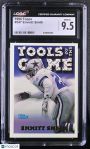 1994 Topps Emmitt Smith #547 CGC 9.5 Dallas Cowboys