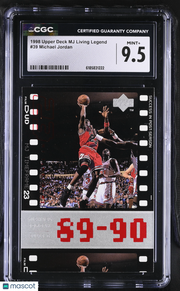 1998 Upper Deck MJ Living Legend Michael Jordan #39 CGC 9.5 Chicago Bulls