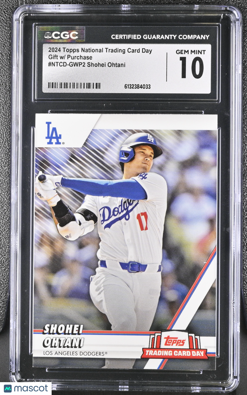 2024 Topps National Trading Card Day Shohei Ohtani #NTCD-GWP2 CGC 10 Dodgers