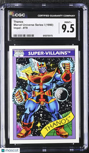 1990 Impel Marvel Universe Series I Thanos #79 CGC 9.5