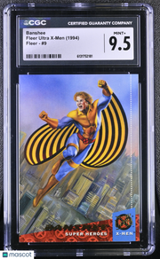 1994 Fleer Ultra X-Men Banshee #9 CGC 9.5