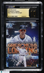 2025 Bowman Kevin McGonigle Rookie Greatness Loading GL-9 CGC 10 Pristine Tigers