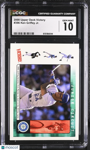 2000 Upper Deck Victory Ken Griffey Jr. #396 CGC 10 Seattle Mariners