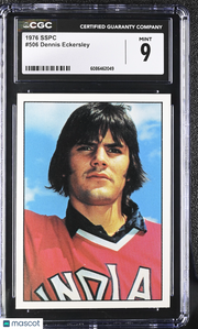 1976 Sspc Dennis Eckersley Rookie #506 CGC 9