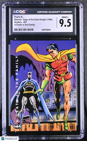 1994 Skybox Batman: Saga Of The Dark Knight  A Death in the Family #37 CGC 9.5