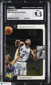 1995-96 SP Shaquille O'Neal #96 CGC 9.5 Orlando Magic