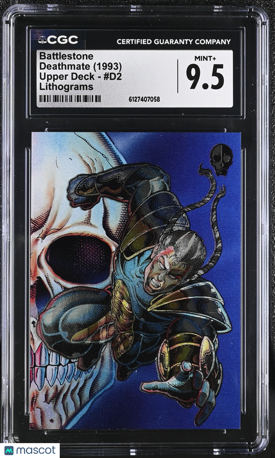 1993 Other Comic Art Deathmate Battlestone Lithograms #D2 CGC 9.5
