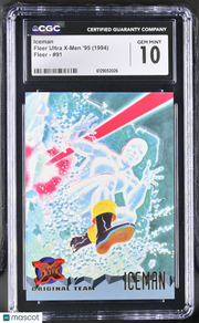 1994 Fleer Ultra X-Men '95 Iceman #91 CGC 10