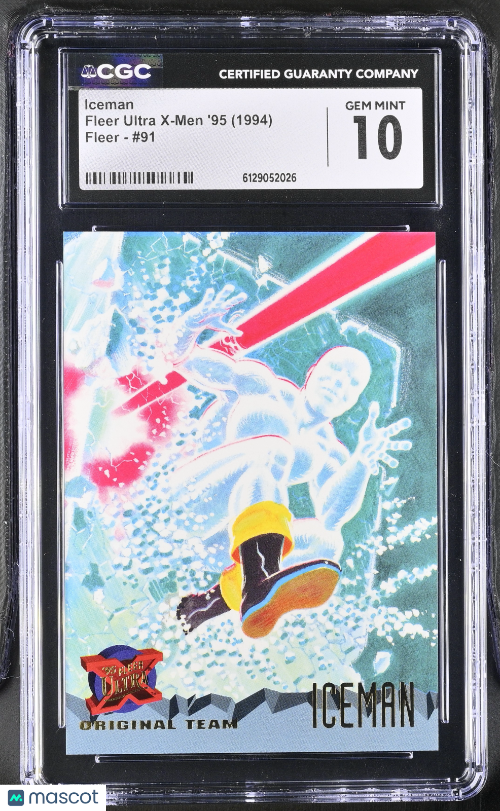 1994 Fleer Ultra X-Men '95 Iceman #91 CGC 10