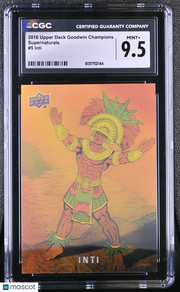 2016 Upper Deck Goodwin Champions Inti Supernaturals #5 CGC 9.5