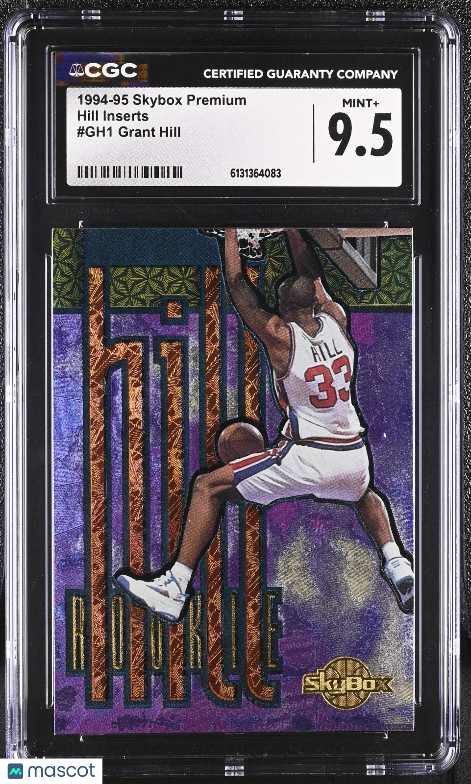1994-95 Skybox Premium Grant Hill Rookie Hill Inserts #GH1 CGC 9.5 Pistons