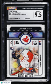 2026 Topps Roman Anthony #BTP-23 Big Ticket Players CGC 9.5