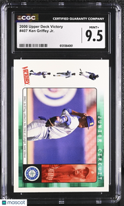 2000 Upper Deck Victory Ken Griffey Jr. #407 CGC 9.5