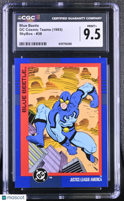 1993 Skybox DC Cosmic Teams Blue Beetle #38 CGC 9.5