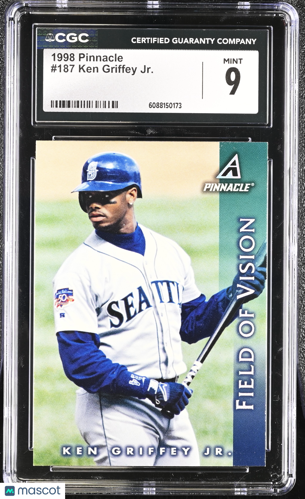 1998 Pinnacle Ken Griffey Jr. #187 CGC 9