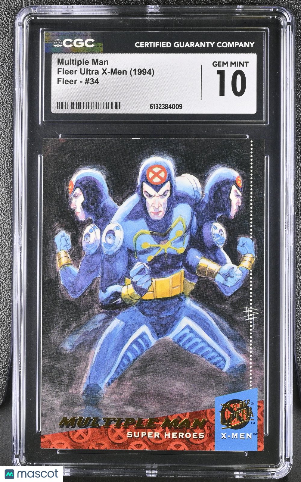 1994 Fleer Ultra X-Men Multiple Man #34 CGC 10