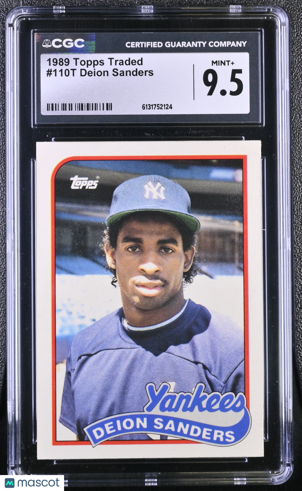 1989 Topps Traded Deion Sanders #110T CGC 9.5