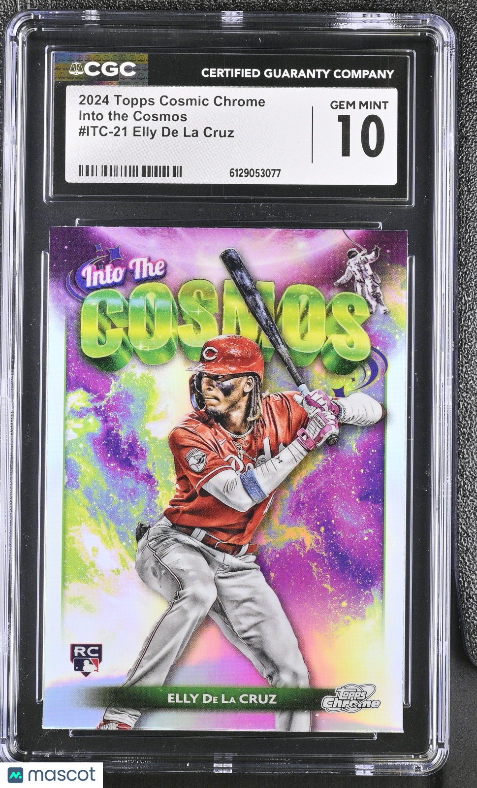 2024 Topps Cosmic Chrome Elly De La Cruz Rookie Into the Cosmos #21 CGC 10 Reds