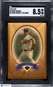 1996 Leaf Greg Maddux Picture Perfect 5000 #3 SGC 8.5