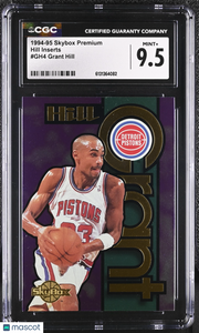 1994-95 Skybox Premium Grant Hill Rookie Hill Inserts #GH4 CGC 9.5 Pistons
