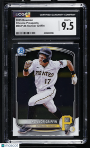 2025 Bowman Konnor Griffin #BCP-86 Chrome Prospects CGC 9.5