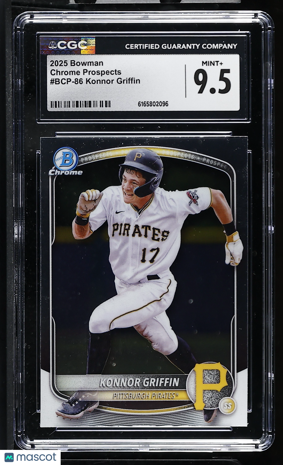 2025 Bowman Konnor Griffin #BCP-86 Chrome Prospects CGC 9.5
