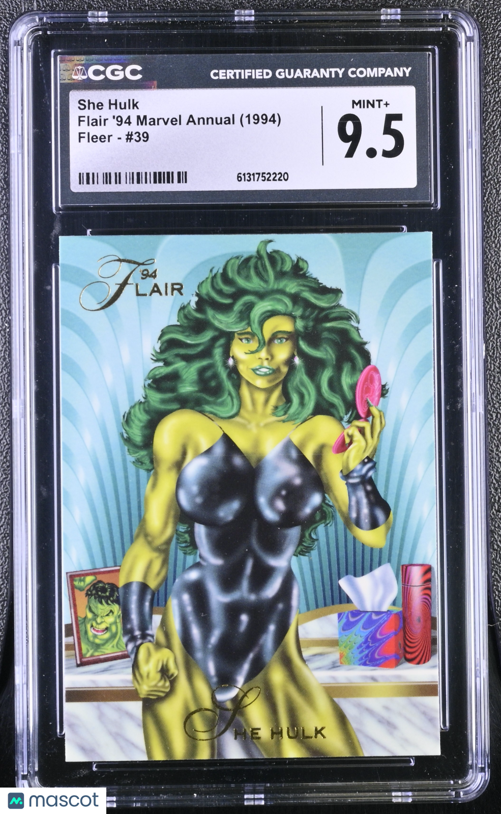 1994 Fleer Flair '94 Marvel Annual She Hulk #39 CGC 9.5